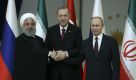 Bugün (16 Eylül2019) Beşinci 3'lü Suriye Zirvesi, Cumhurbaşkanı Recep Tayyip Erdoğan'ın ev sahipliğinde İran Cumhurbaşkanı Hasan Ruhani ve Rusya Devlet Başkanı Vladimir Putin'in katılımıyla Ankara'da düzenlendi.