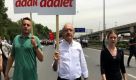 CHP lideri Kemal Kılıçdaroğlu adalet yürüyüşünde