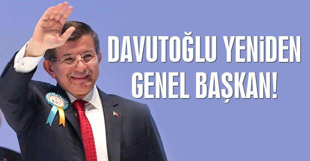 Ahmet Davutoğlu yeniden AK Parti Genel Başkanı seçildi
