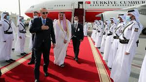 Cumhurbaşkanı Recep Tayyip Erdoğan, bugün Kuveyt ile Katar'a günübirlik ziyarete gitti.